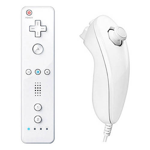 

Комбинация пульта Nintendo Wii и контроллера Nunchuck