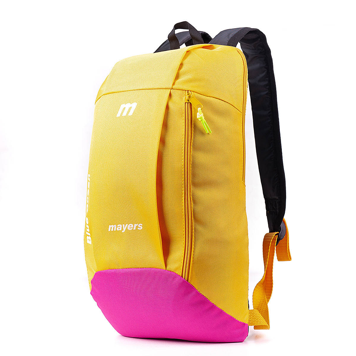 

Детский маленький рюкзак Mayers Желтый + Розовый спортивный яркий унисекс 10L (МВ0122)