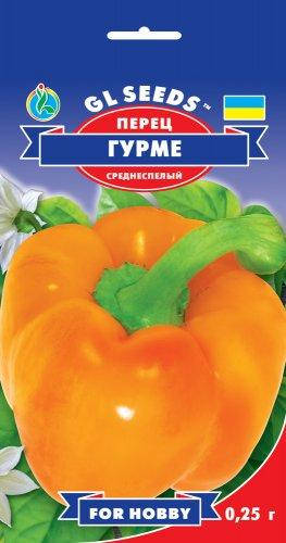 

Перец сладкий Гурме сорт превосходный среднеспелый толстостенный сочный, упаковка 0,25 г