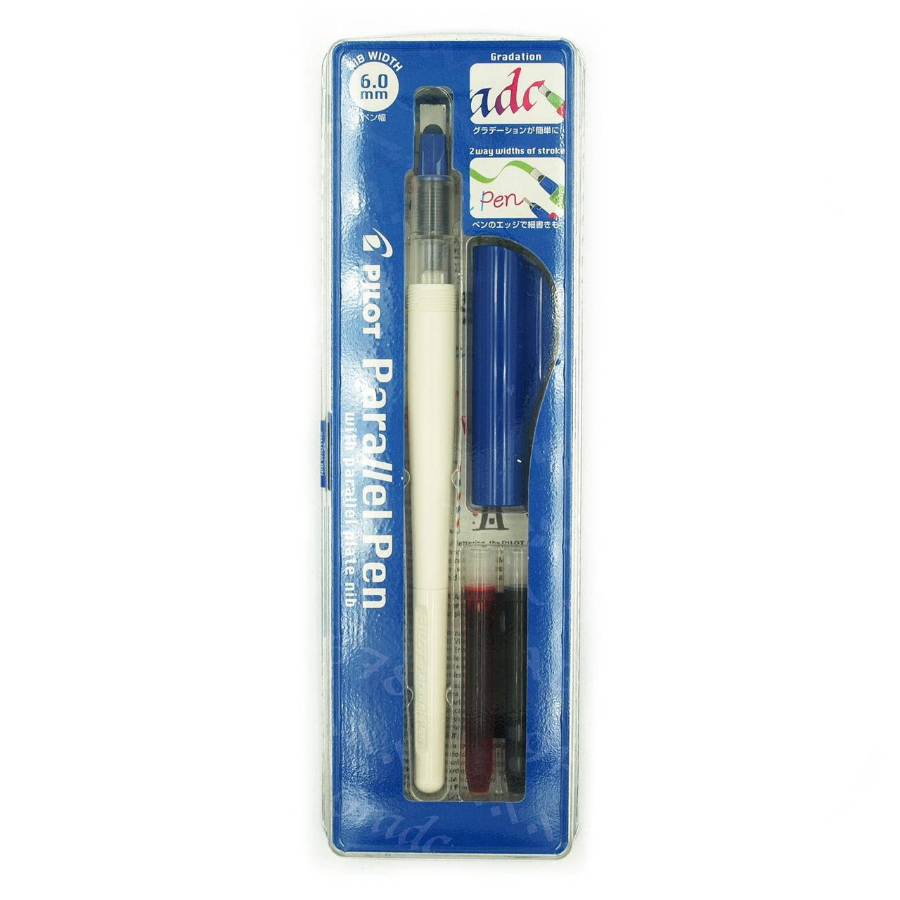 

Ручка для западной каллиграфии с плоским пером Pilot Parallel Pen (6.0 мм)