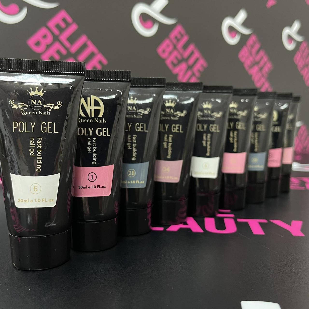 

Полигель, акрил гель Queen Nails 30мл разныетцвета