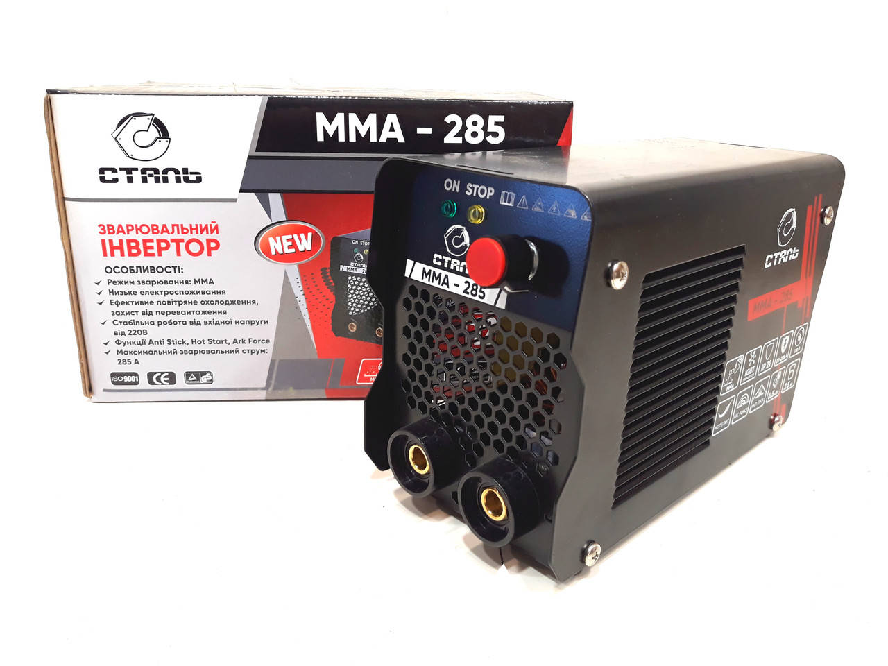 

Сварочный аппарат инвертор Сталь ММА-285