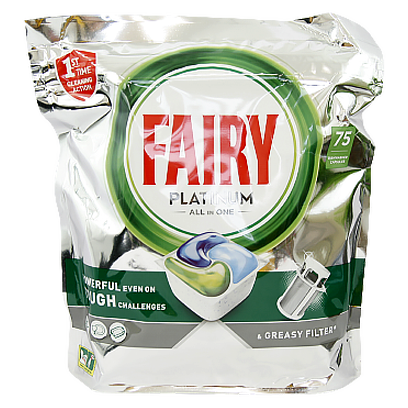 

Капсули для посудомойної машини Фейрі платінум Fairy platinum 75tbs 3шт/ящ (Код : 00-00010934)