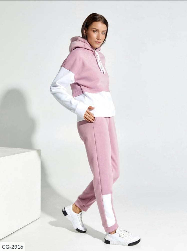 

Спортивный костюм женский на флисе арт. v372 (L, M, S, XL) "REMISE STORE" недорого от прямого поставщика, Розовый