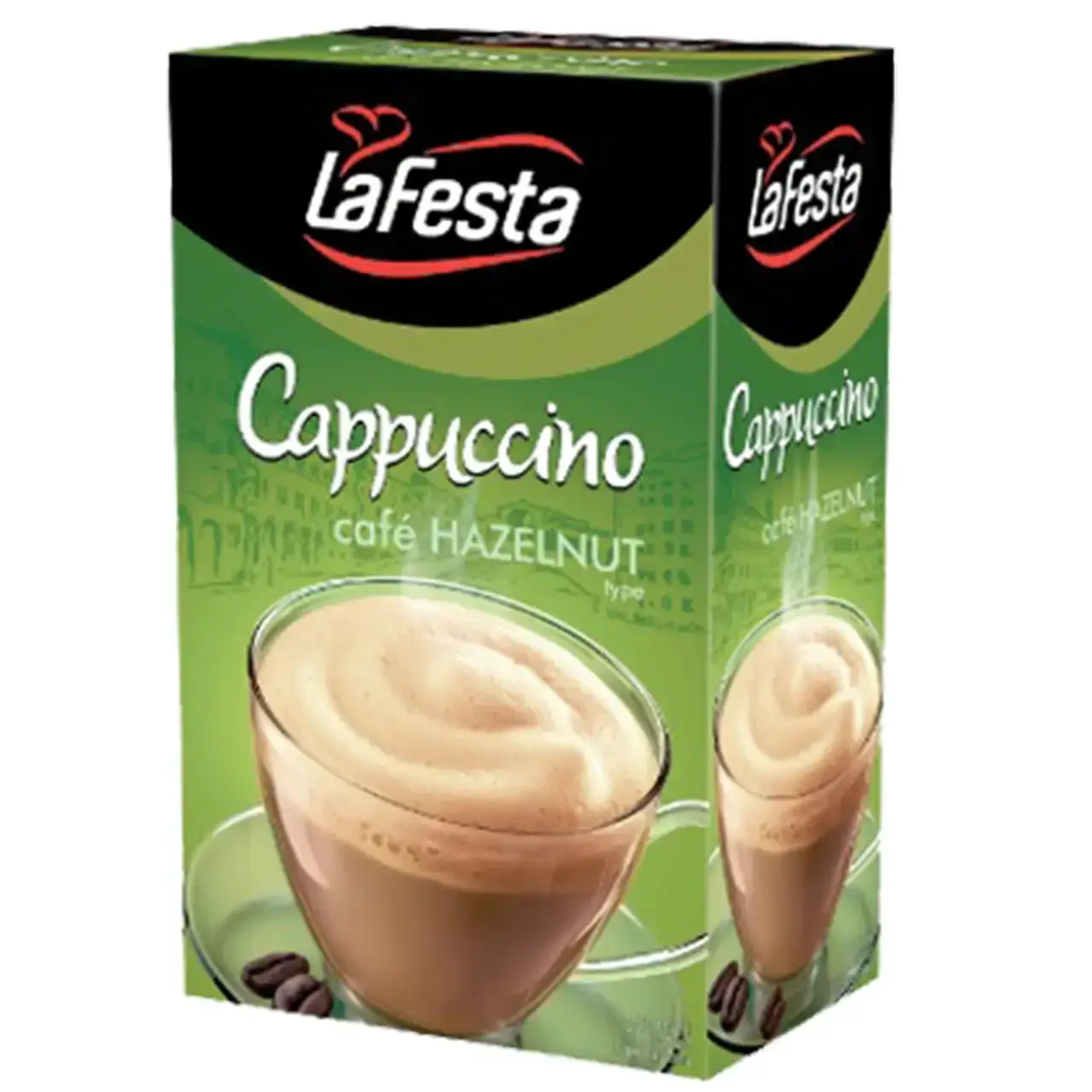 

Кофейный напиток La Festa Cappuccino Hazelnut (10х12.5 г) Ла Феста Ореховый