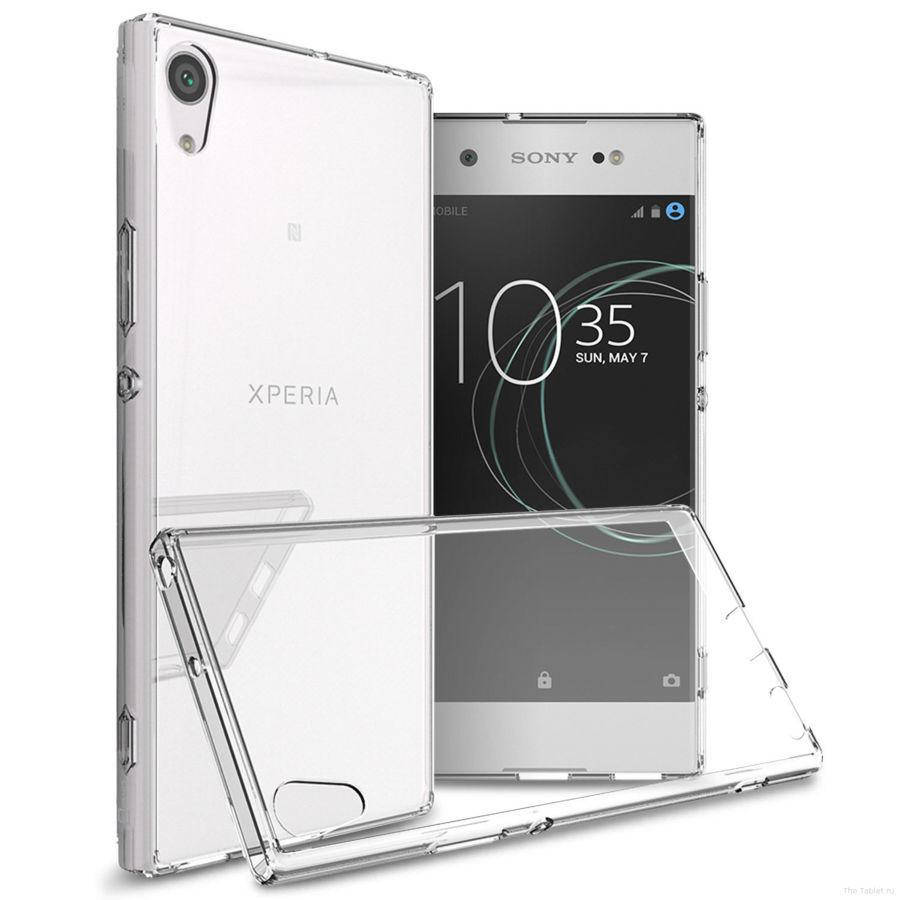 

Прозрачный cиликоновый чехол для Sony Xperia XA1