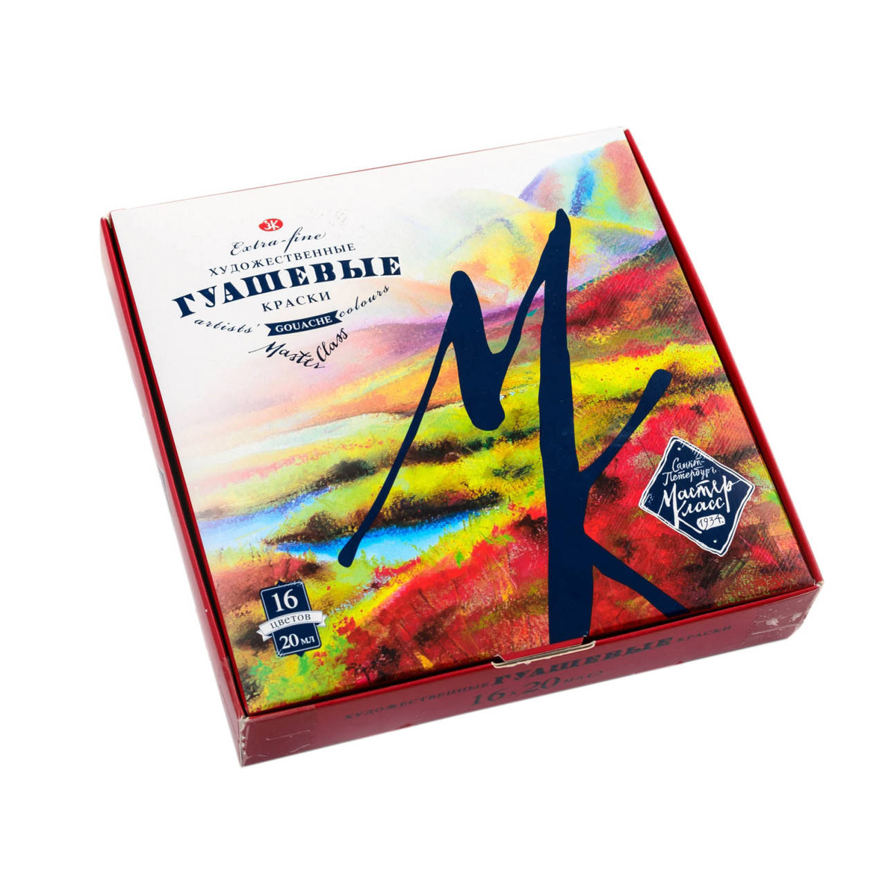 

Гуашь худож. "Мастер-класс" 16цв.,20мл, к/к ЗХК