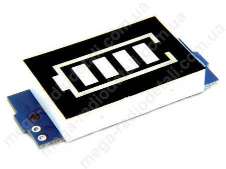 

Индикатор заряда АКБ Li-ion2x3.7v Li-ion 6.4...8.4V