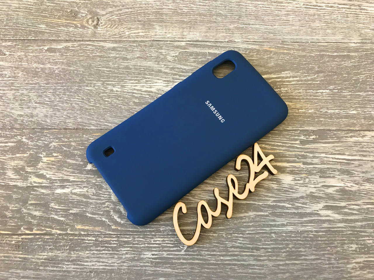 

Чехол Soft touch для Samsung Galaxy A10 (7 цветов) синий
