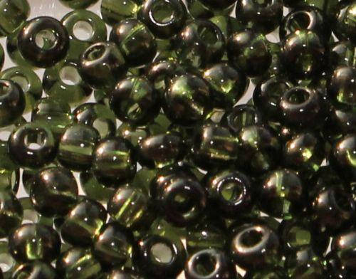 

Бисер прозрачный темный оливковый, 50гр /50290(122)