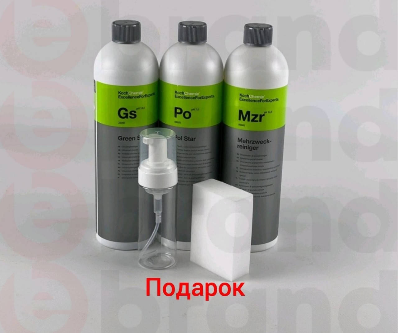 

Набор по уходу за автомобилем от KochChemie №1