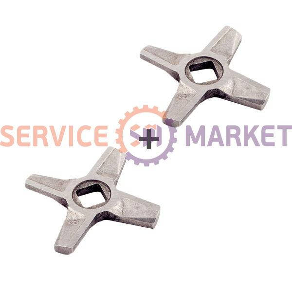 

Набор ножей для мясорубки ZMMA028X (2 шт.) D=55.5mm s=5mm Отв.=10x10mm NR8 (2-х стор.) Zelmer