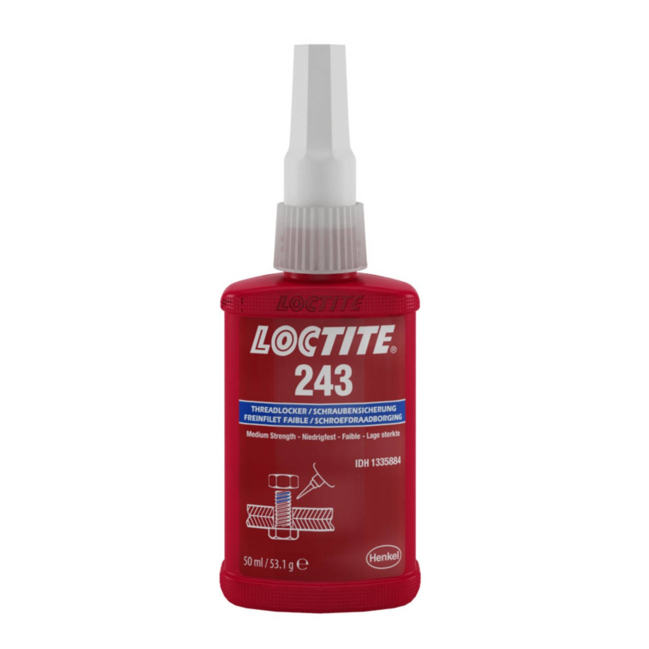 

Loctite 243 (50 мл) - фиксатор средней прочности