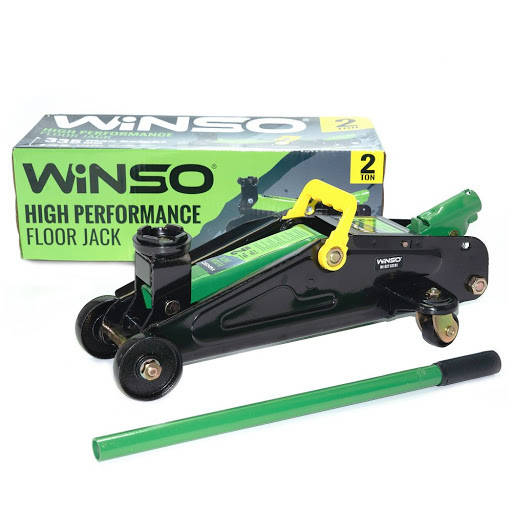 

Домкрат гидравлический подкатной Winso 2т 125-305мм