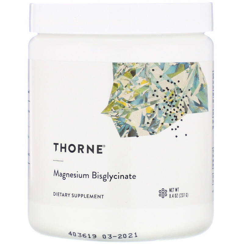 

Бисглицинат магния, (Magnesium Bisglycinat), Thorne Research, 237 г