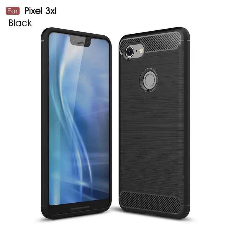 

Противоударный чехол для Google Pixel 3 XL Черный бампер