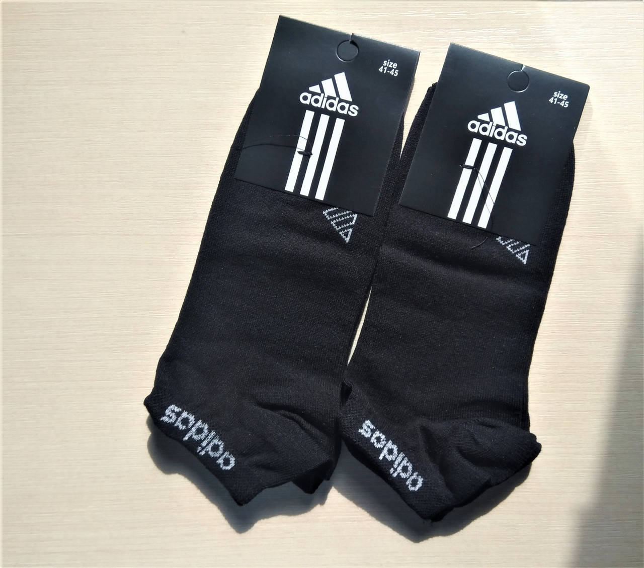 

Мужские носки низкие adidas хлопок 41-45 черный