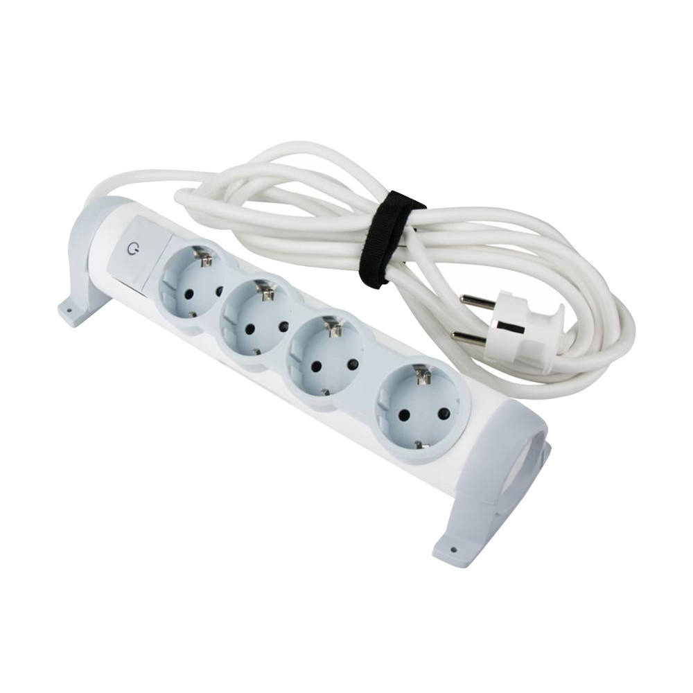 

Удлинитель Legrand Comfort 694627 4 гнезда 3 м с заземлением и выключателем