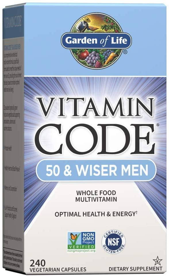 

Garden of Life Vitamin Code 50 Wiser Men 240 капсул