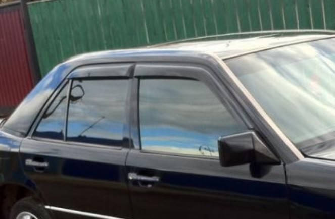 

Дефлекторы окон (ветровики) Mercedes-Benz E-Class W124 sedan 1984-1995, VL - Cobra Tuning, M30984