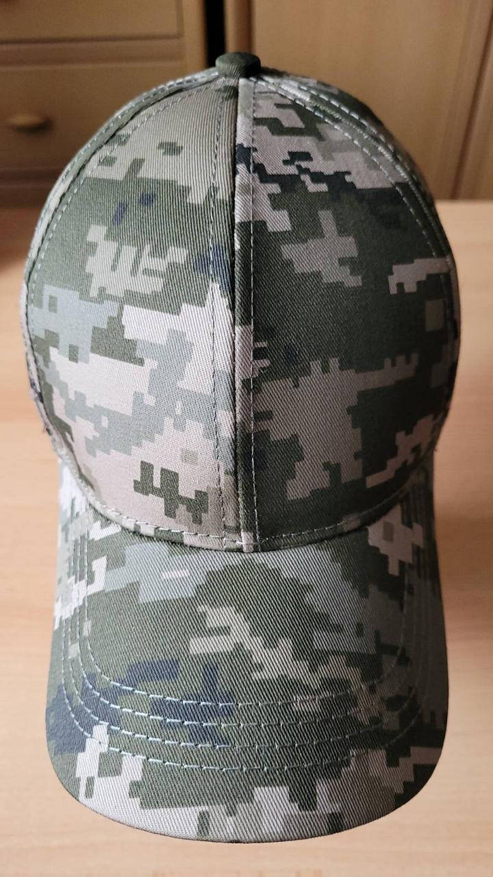 

Камуфляжная военная мужская кепка-бейсболка пиксель ВСУ, Хаки