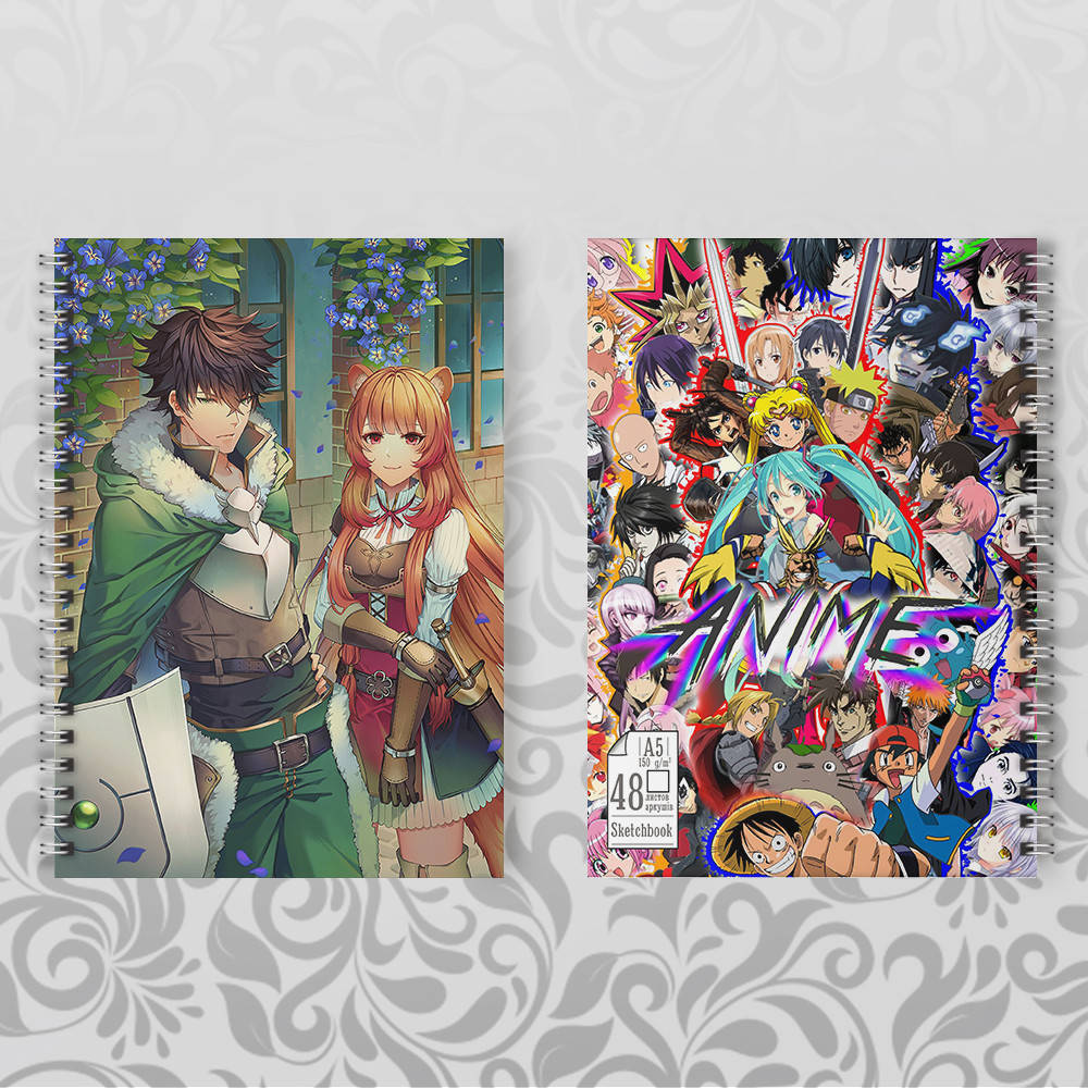 

Скетчбук Аниме Tate no yuusha no nariagari