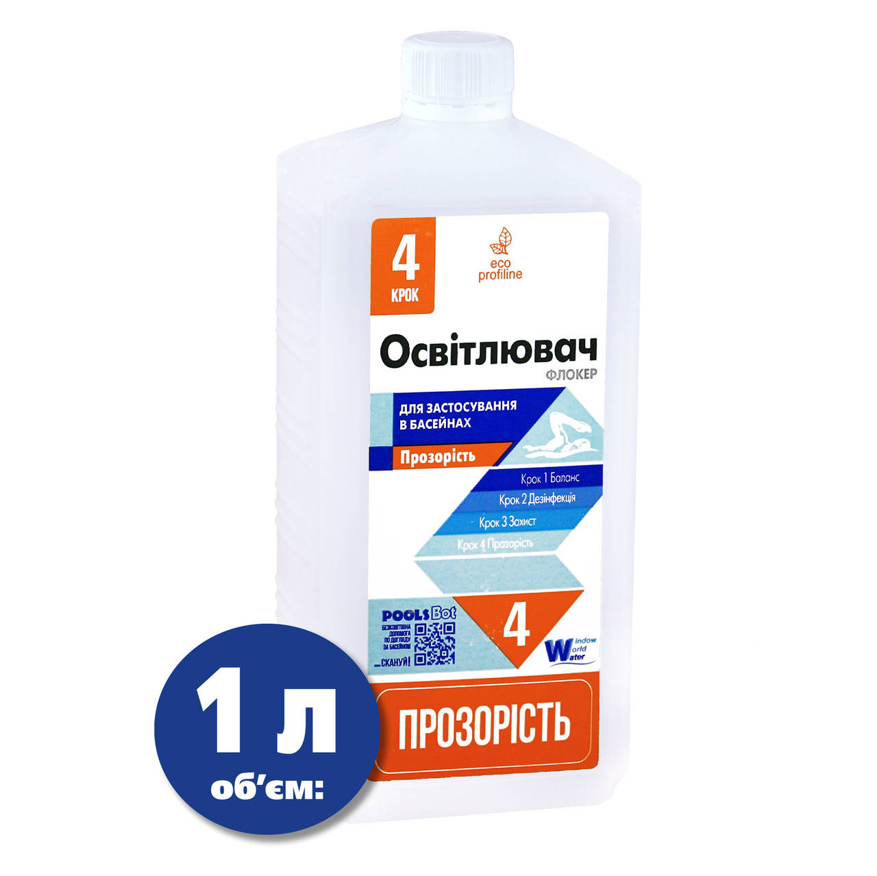 

Химия для бассейна Water World Window Флокер 1 л