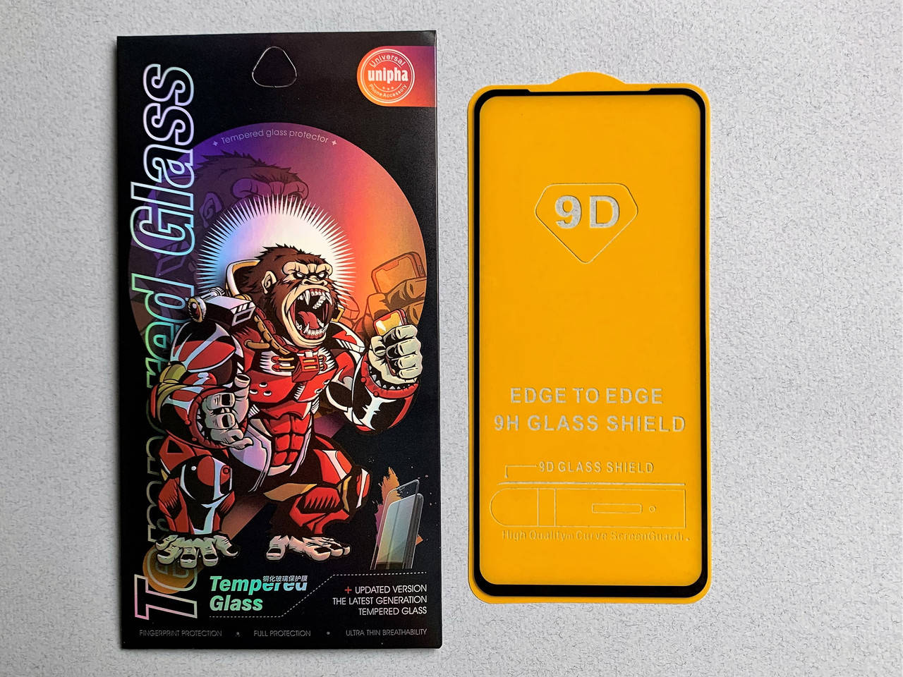 

Xiaomi Redmi Note 9 стекло защитное 9D полная проклейка, Черный