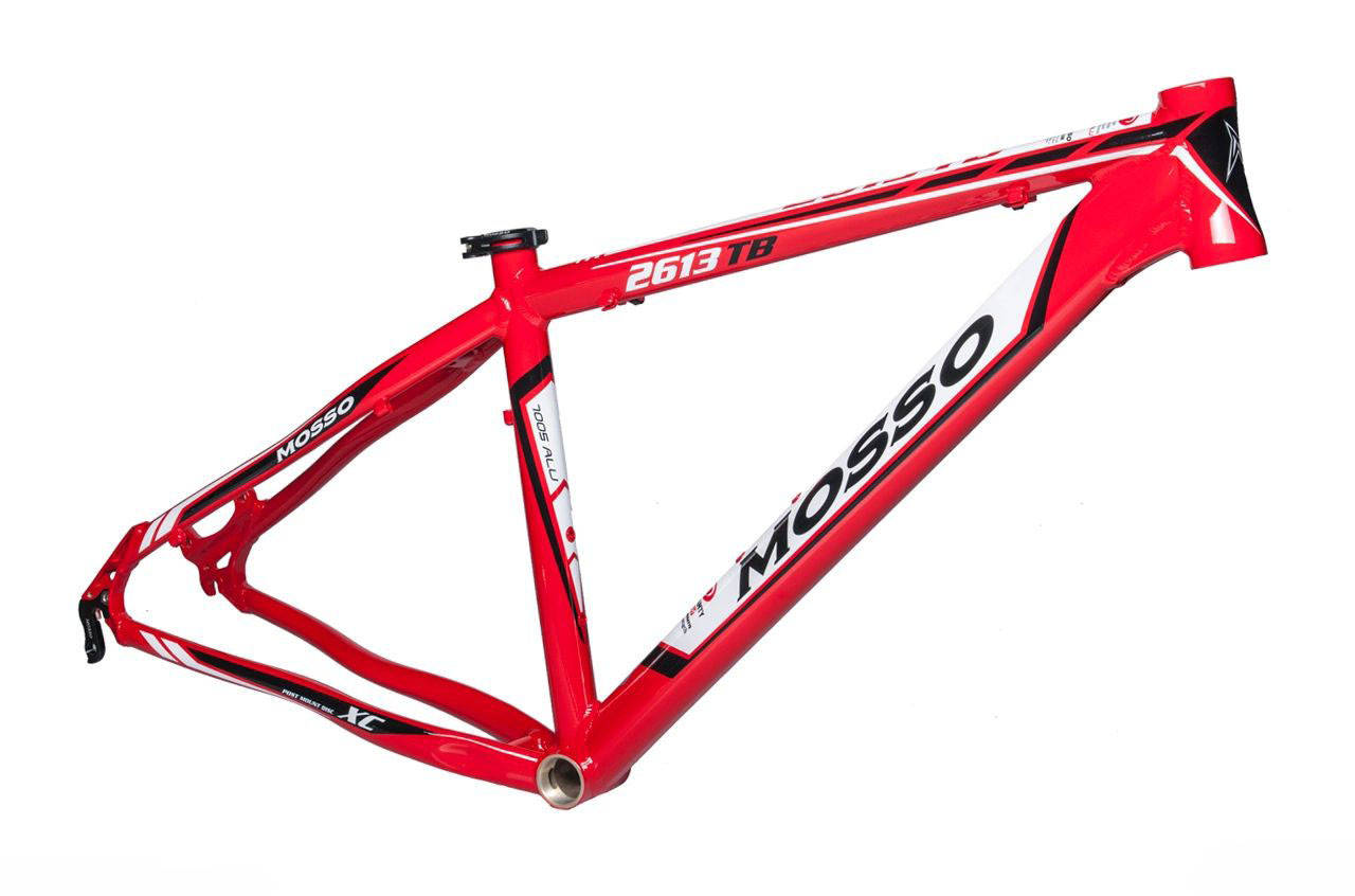 

Рама 26 "Mosso 2613TB ALU размер 18" белый / красный (RM-26-2613-18-white)