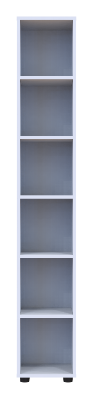 Шафа пенал Doros Міра Білий ДСП 183.5х30х30 (41510126) 4