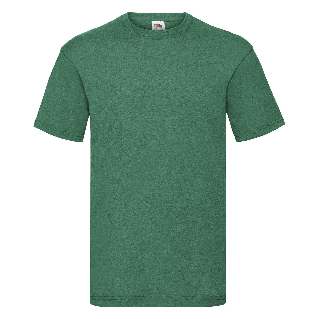 

Мужская Футболка Iconic Fruit of the loom Зелёный меланж 61-430-RX XXL
