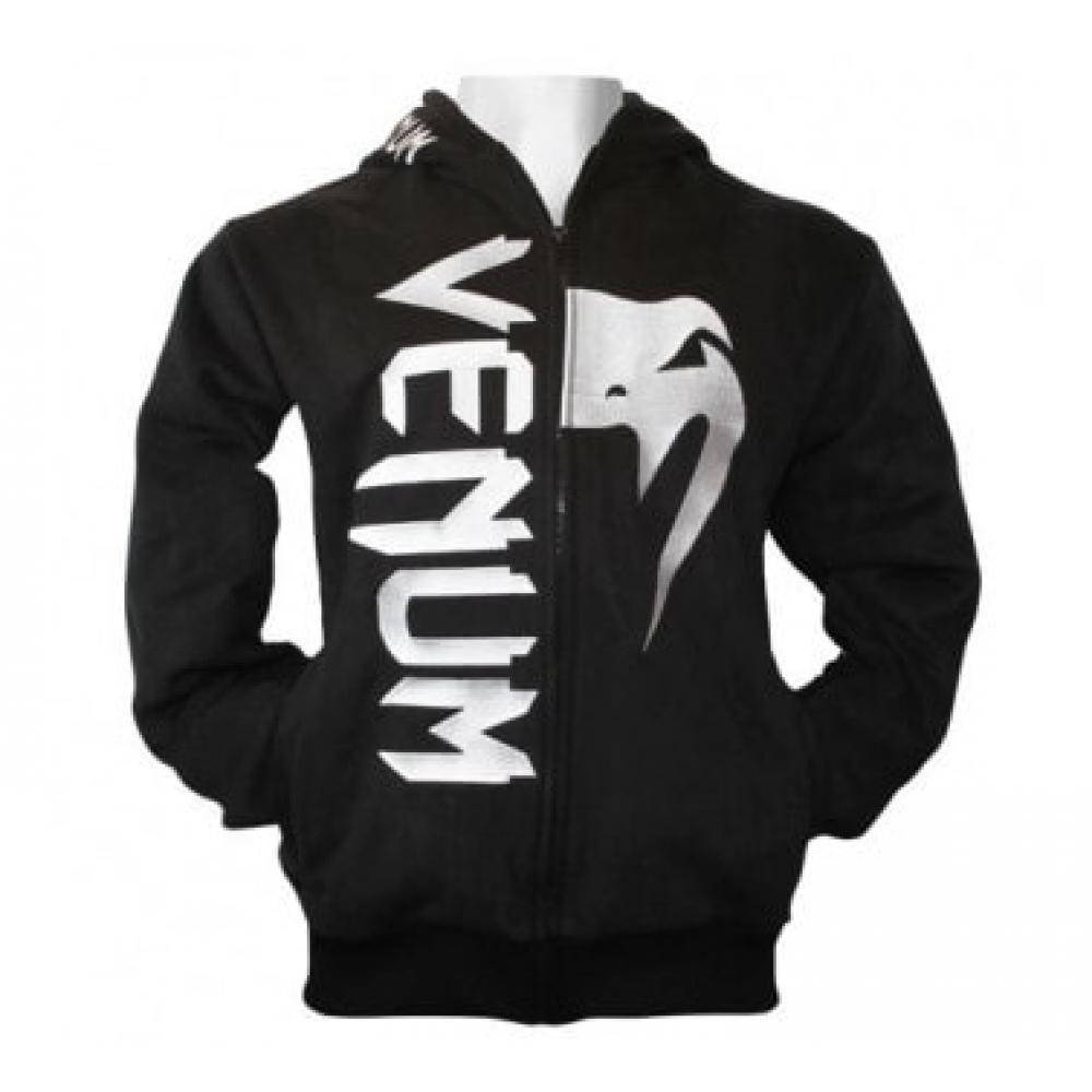 

Толстовка Venum Sparring Hoody Black, Черный