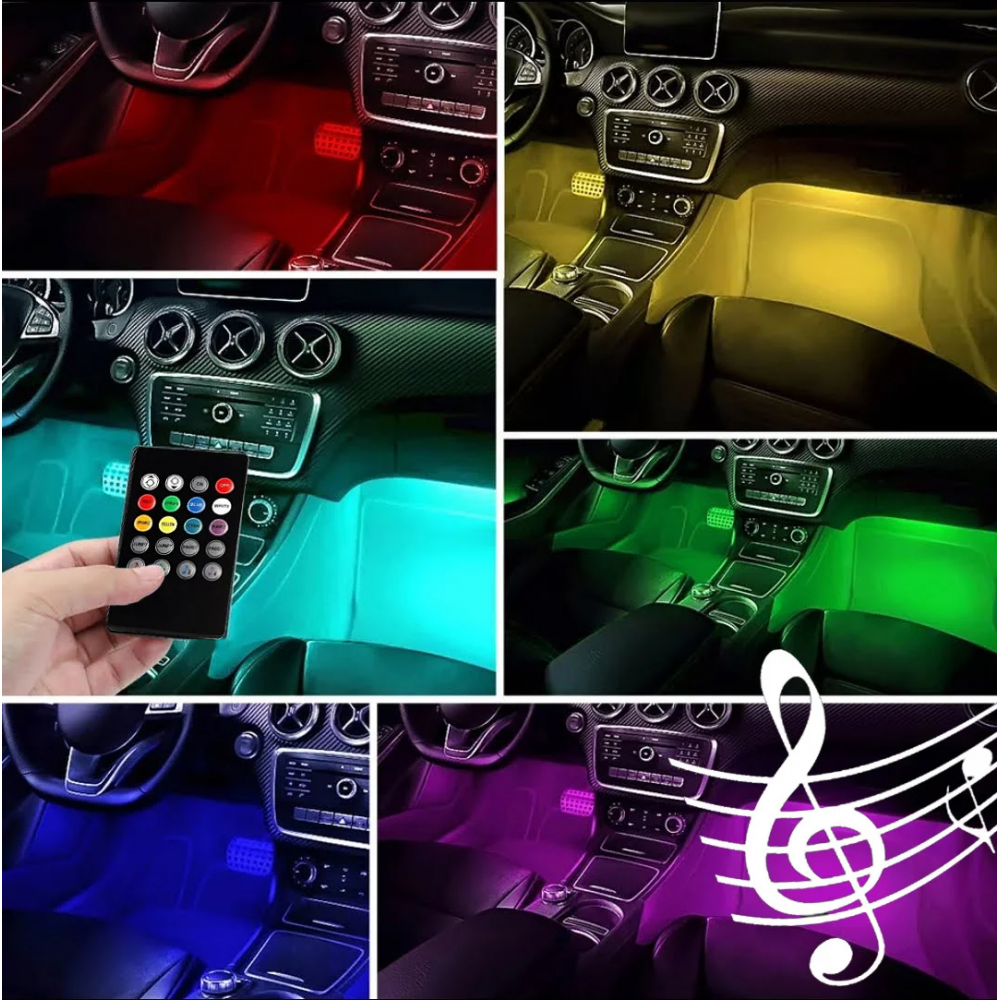 

Универсальная RGB светодиодная подсветка,Светодиодная лента для авто