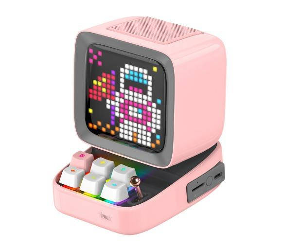 

Портативная колонка Divoom Ditoo Plus Pink