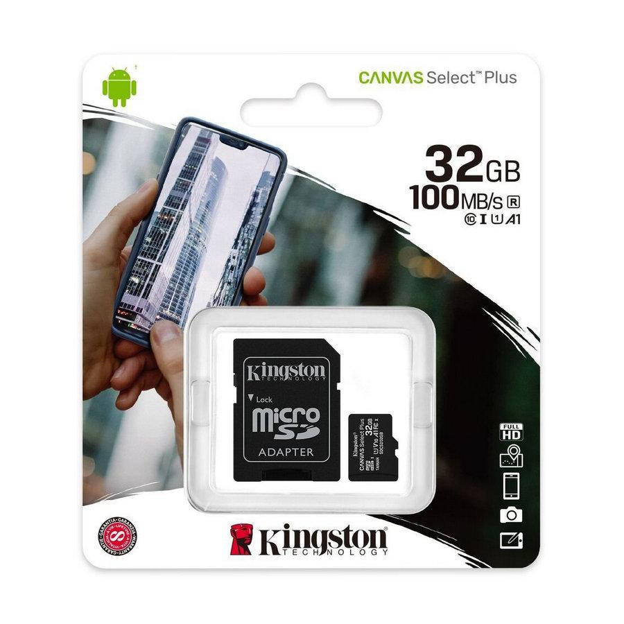 

Карта памяти Kingston microSDHC 32GB Class 10