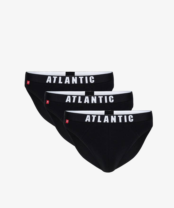 

Трусы мужские ATLANTIC 3MP-094, за 3 шт L черный