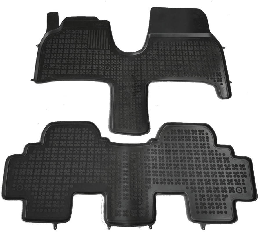 

Полиуретановые коврики в салон Citroen C8 2002-2014, 2 шт. (Rezaw-Plast), Черный