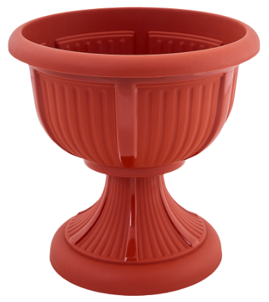 

Горшок цветочный Леон 31х29,5 см терракотовый 6 л, Украина