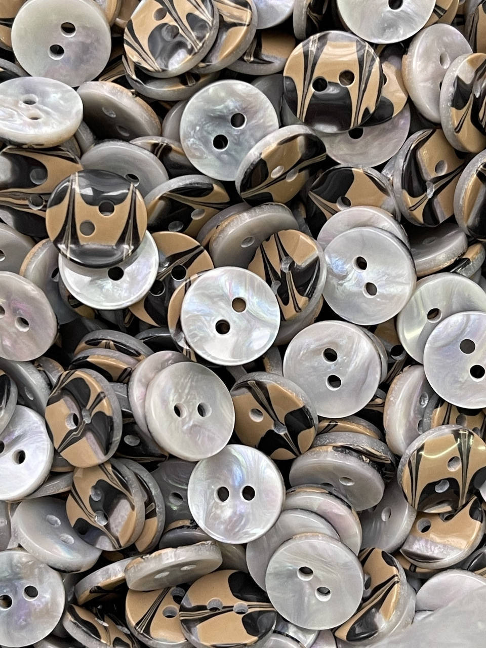 

Пуговицы под ракушку 20L - 12.5мм