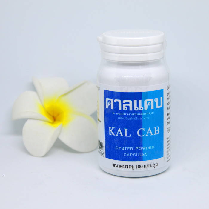 

Тайский устричный кальций YA IN THAI CO.LTD KAL CAB oyster powder, 100 шт