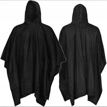

Дощовик Чорний Rain Cape
