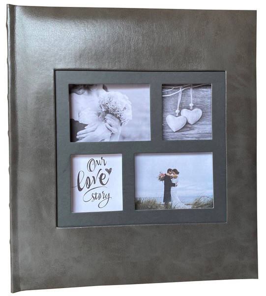 

Альбом для фотографий 10х15 см на 400 фото EVG 10x15 ELEGANCE GREY, Серый