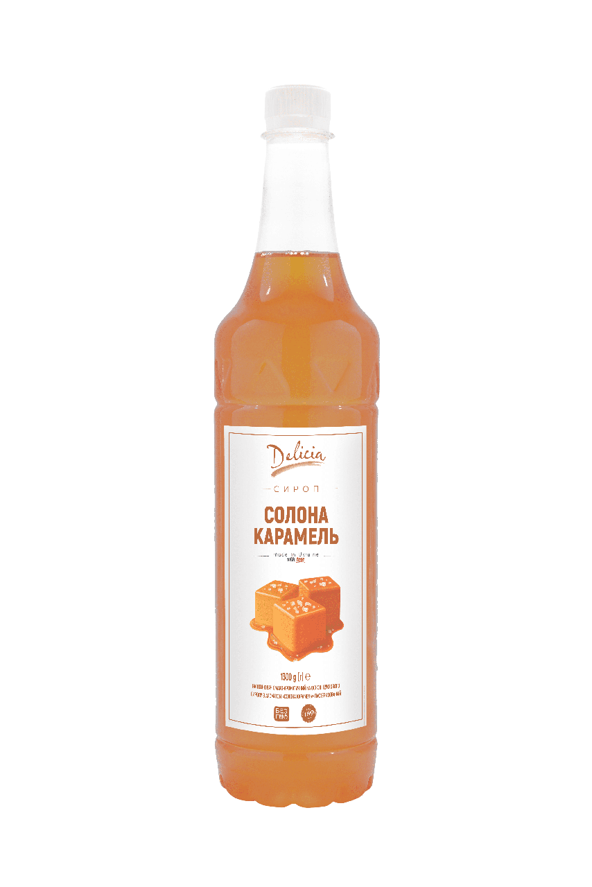 

Сироп Соленая Карамель Delicia 1300 г