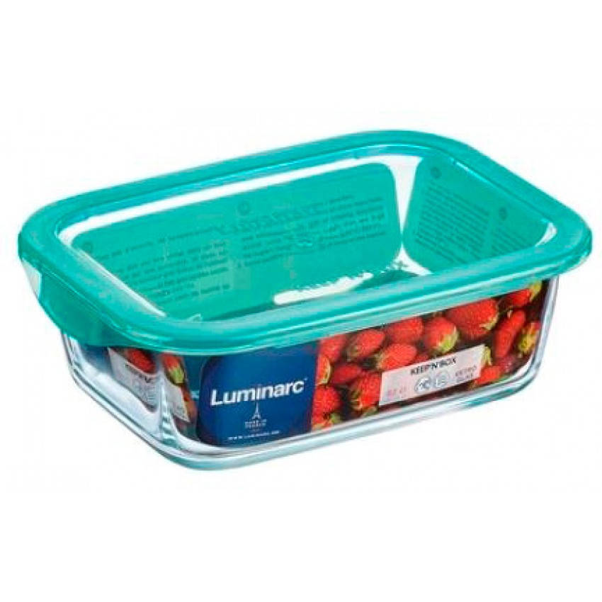 

Емкость прямоугольная для еды 1970 мл Luminarc Keep`n Box Lagoon 5516P LUM, Прозрачный