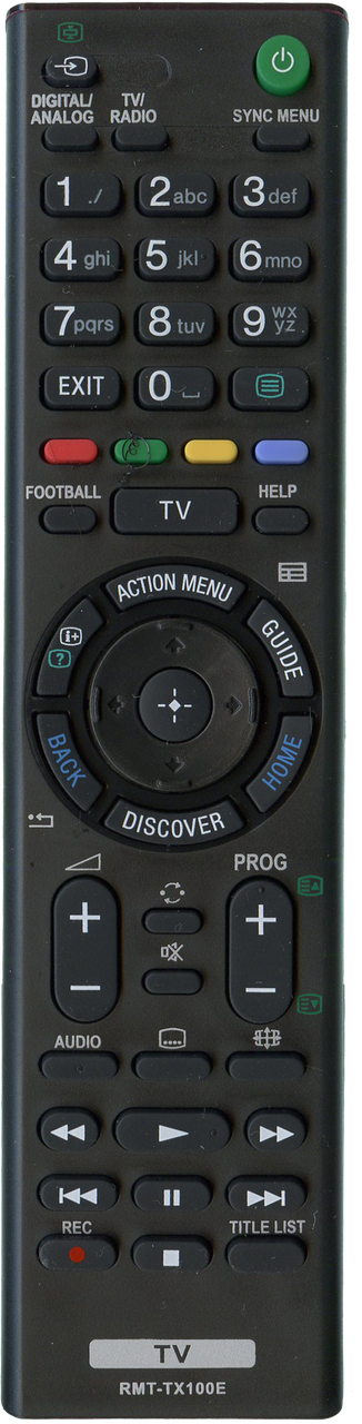 

Пульт для телевизора Sony RMT-TX100E