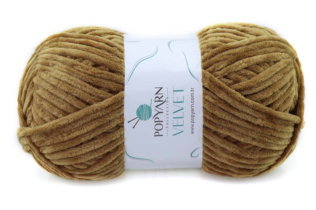 

Popyarn Velvet, Карамель №009, Бежевый