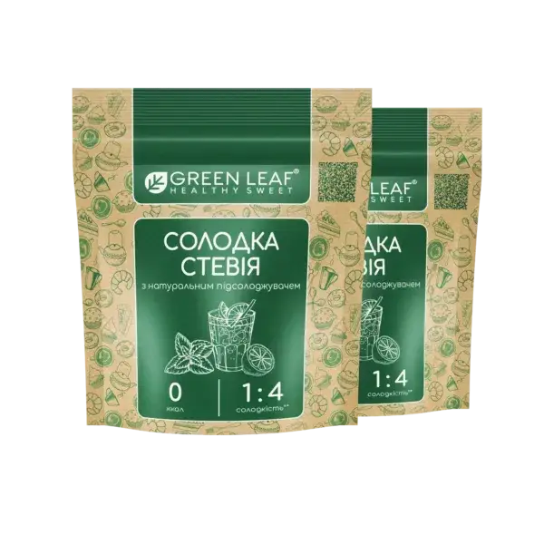 

Green Leaf Сладкая Стевия 1:4 100 г