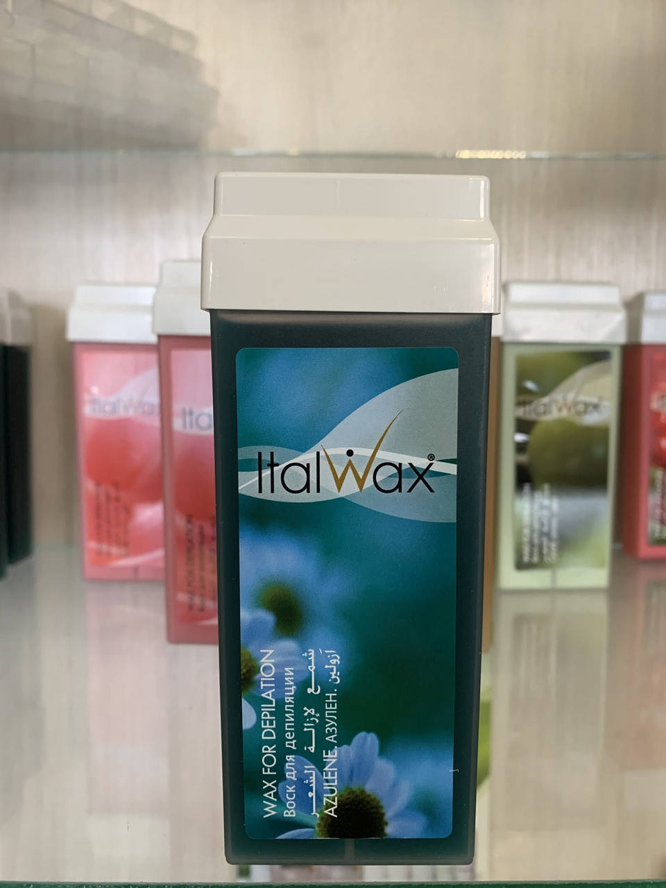 

Воск для депиляции в кассете(картридже) ItalWax Azulene, 100 мл