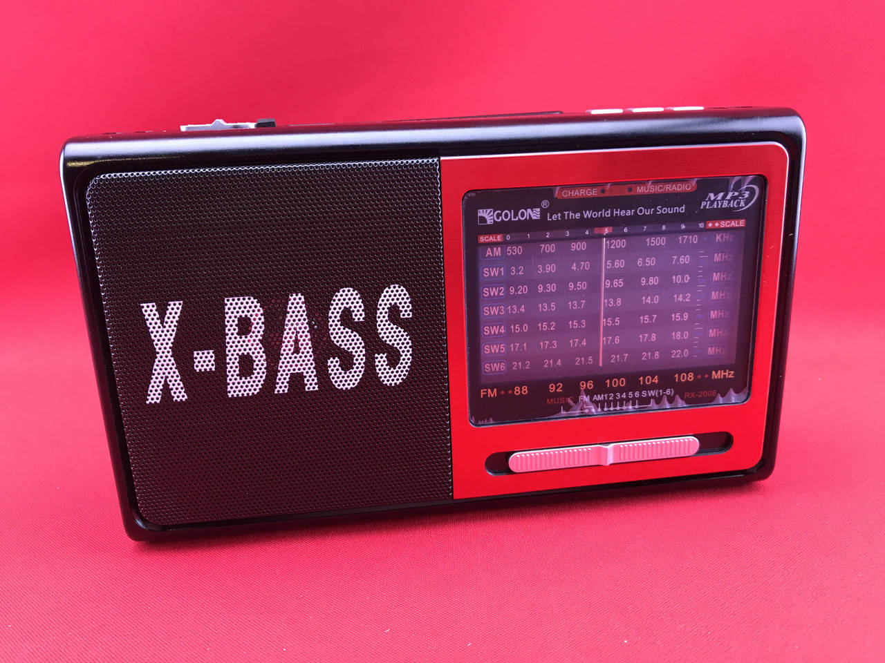 

Радио переносное Golon RX-2006