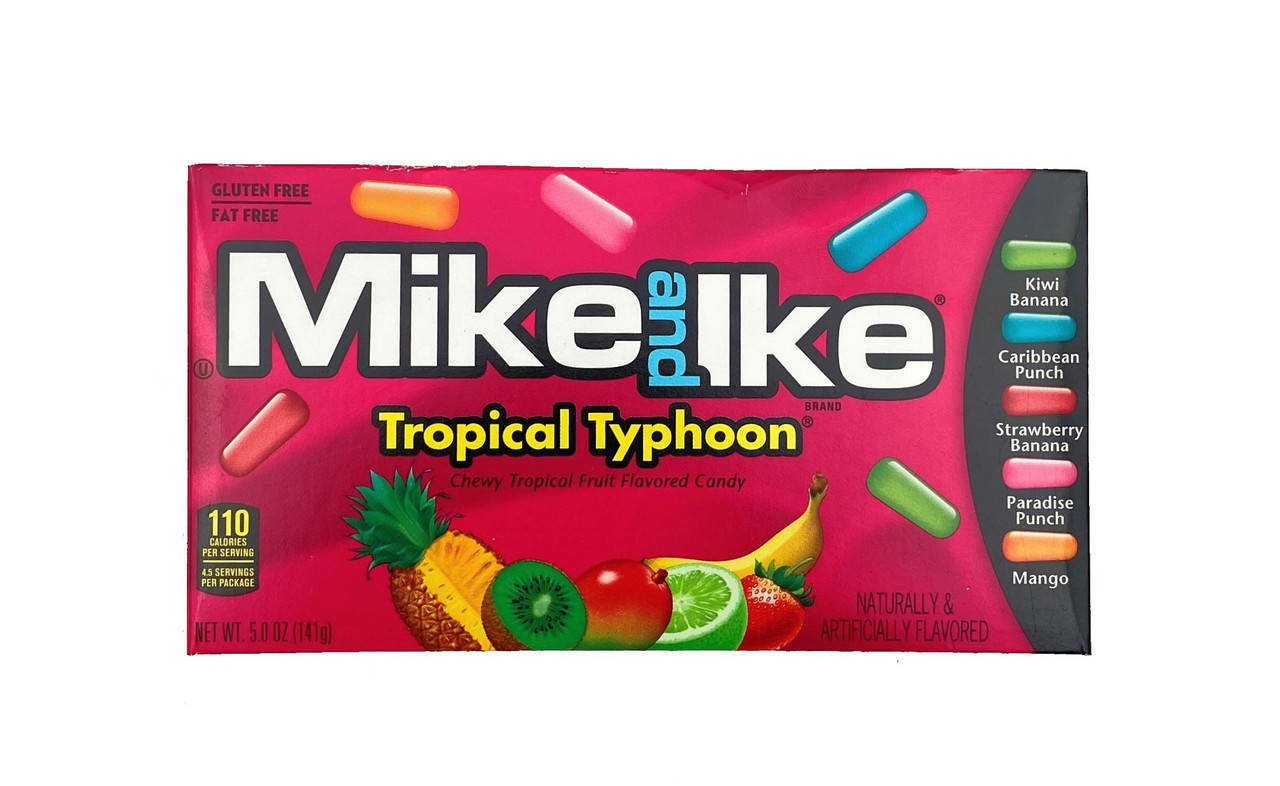 

Конфеты Tropical Typhoon Mike&Ike 141 г